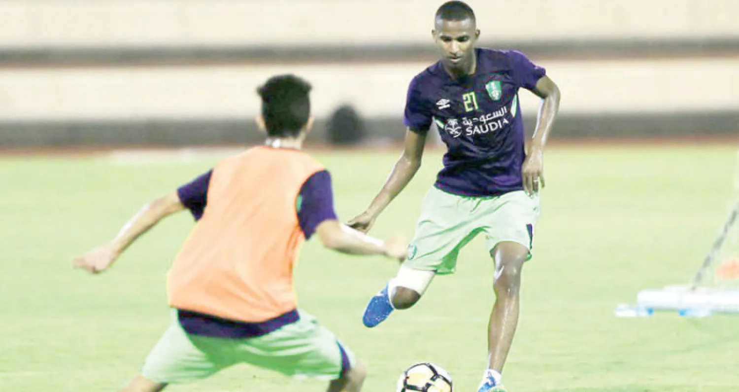 من تدريبات الأهلي تأهباً لمواجهة الشباب (المركز الإعلامي بالنادي الأهلي)