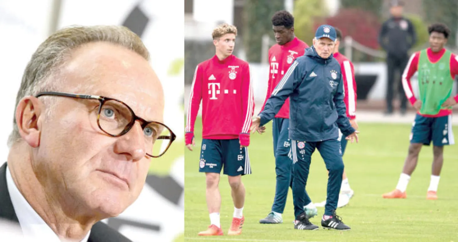 هاينكس عاد لقيادة بايرن ميونيخ من جديد  -  رومينيغه رئيس البايرن