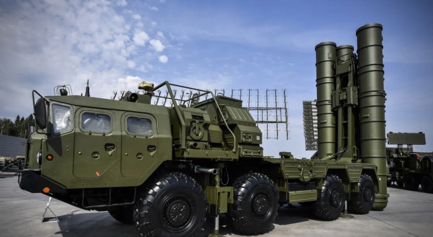 The Russian S-400 missiles system. (AFP)