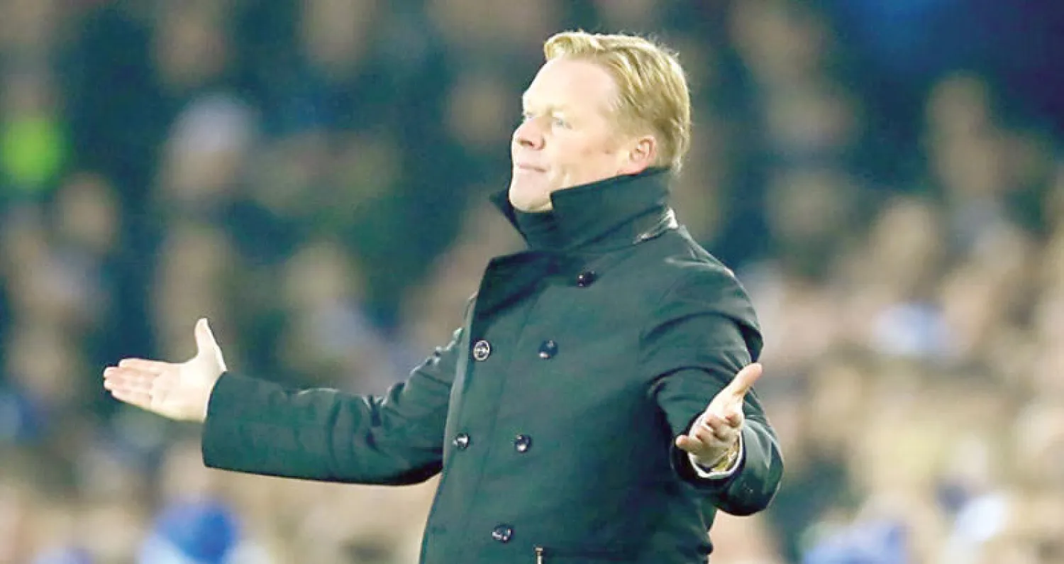 بعد نيله تصويتاً بالثقة بات لزاماً على كومان إحداث تحول في أداء إيفرتون السيئ