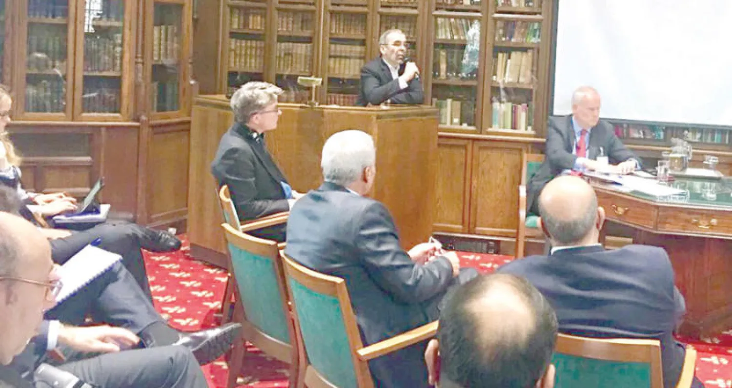 رئيس مجلس إدارة المؤسسة الوطنية الليبية للنفط مصطفى صنع الله («الشرق الأوسط»)