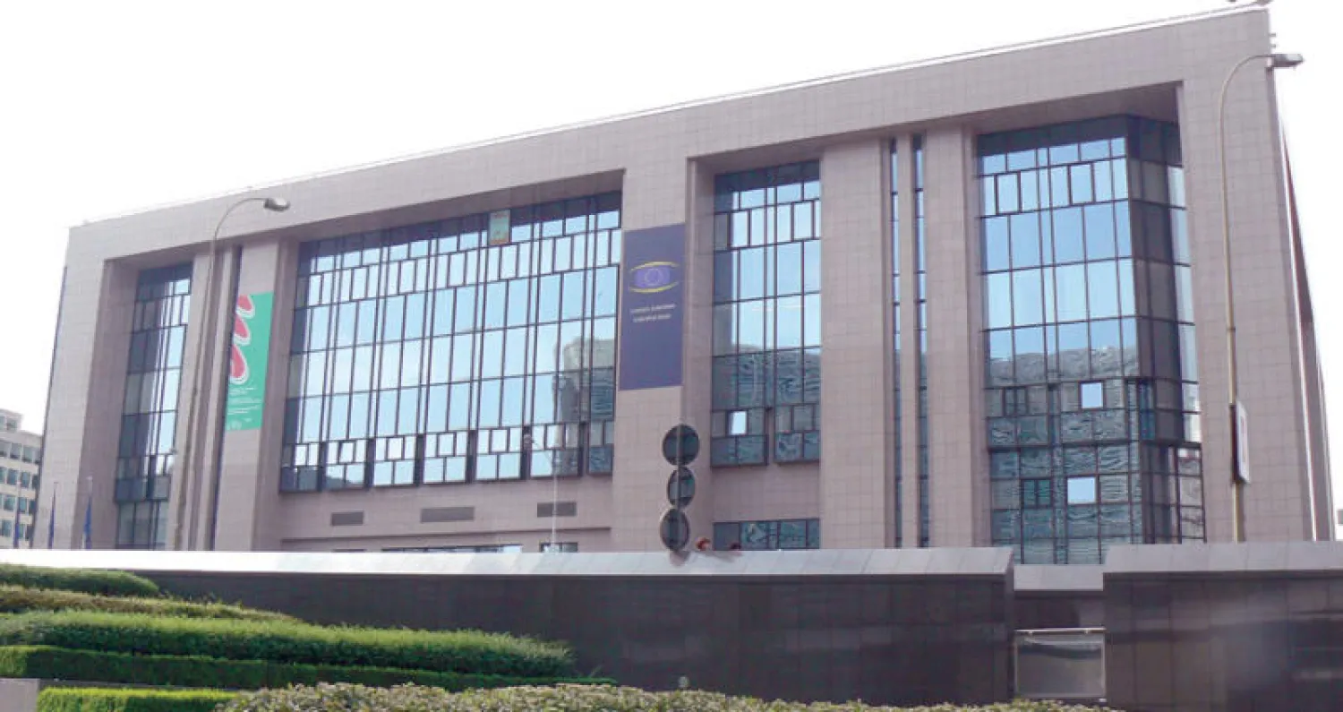 مقر مجلس الوزراء الأوروبي في بروكسل ({الشرق الأوسط})