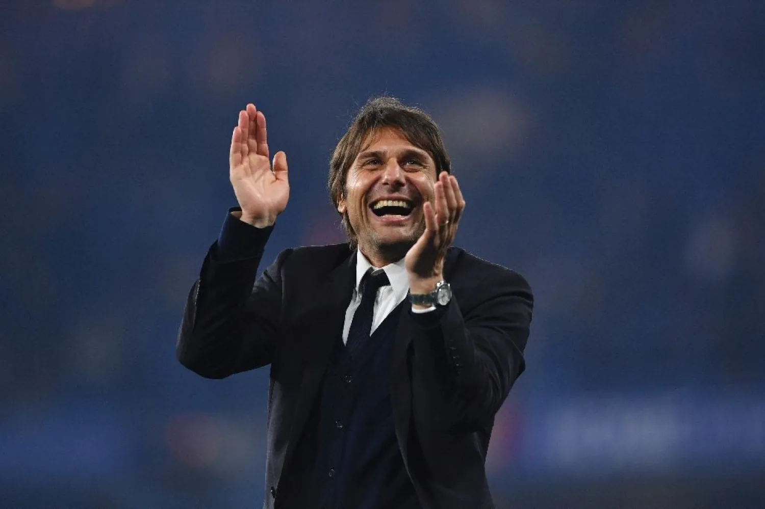 Chelsea manager Antonio Conte. (AFP)