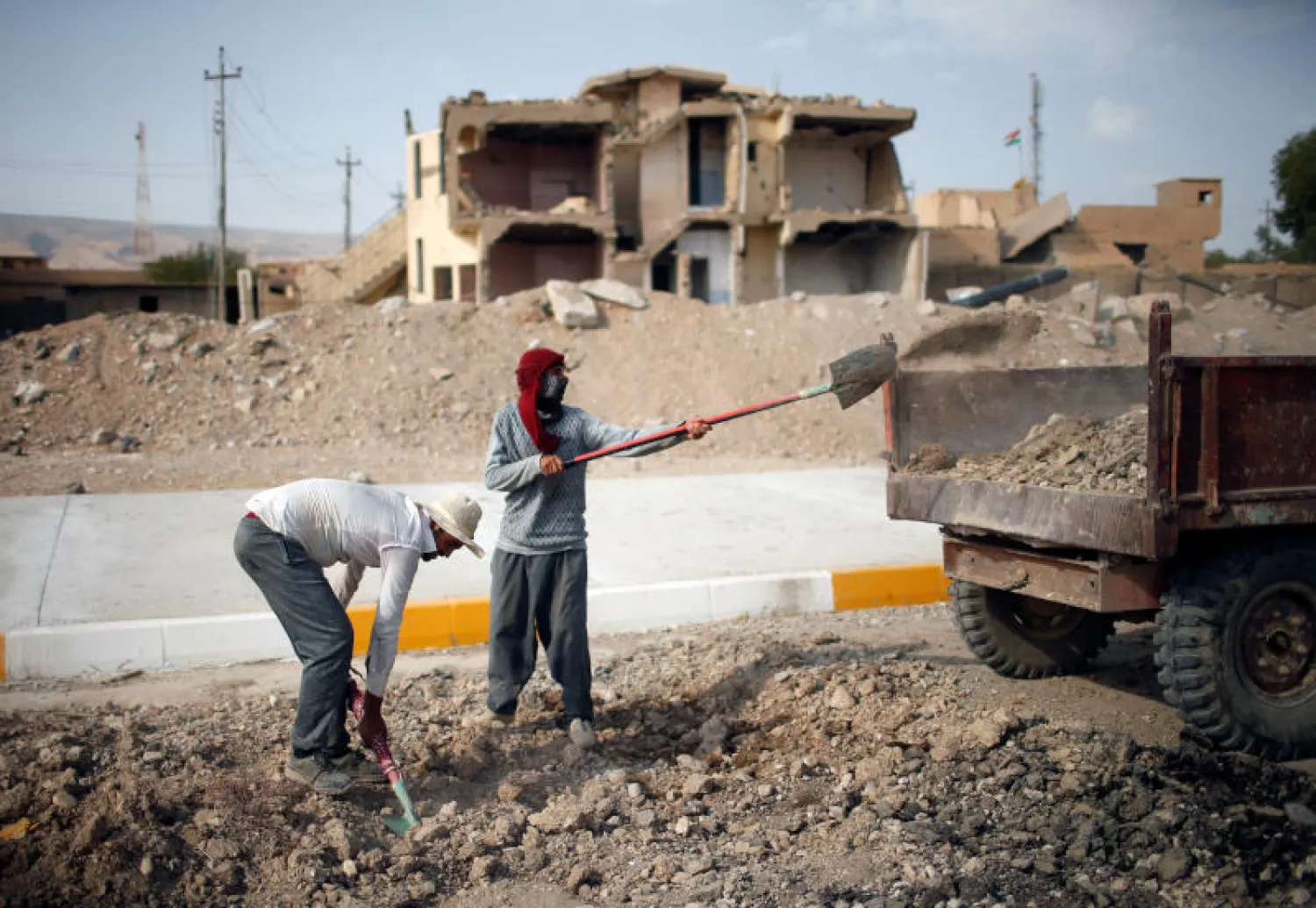 (مدينة سنجار العراقية (رويترز)