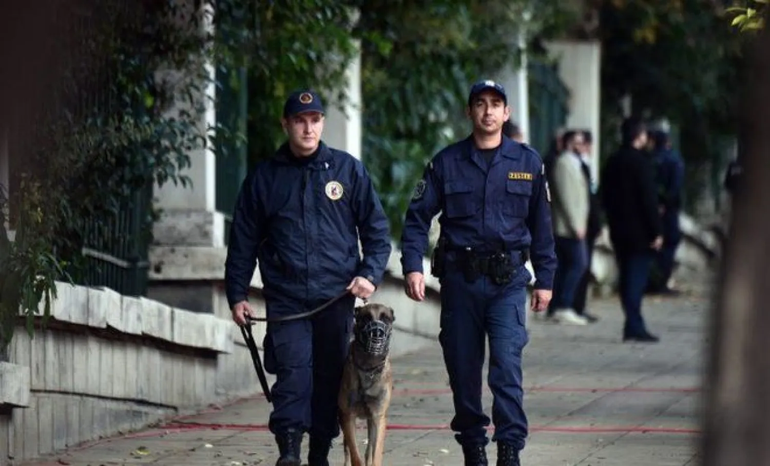 Greek police found data on a man's phone who is suspected to have ties with ISIS. AFP photo