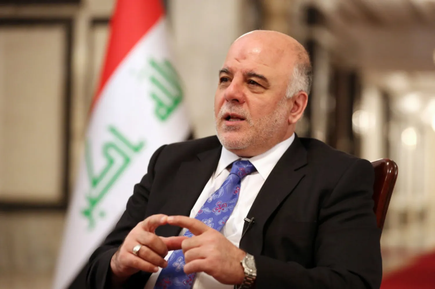 Iraqi PM Haider Al-Abadi. AFP photo