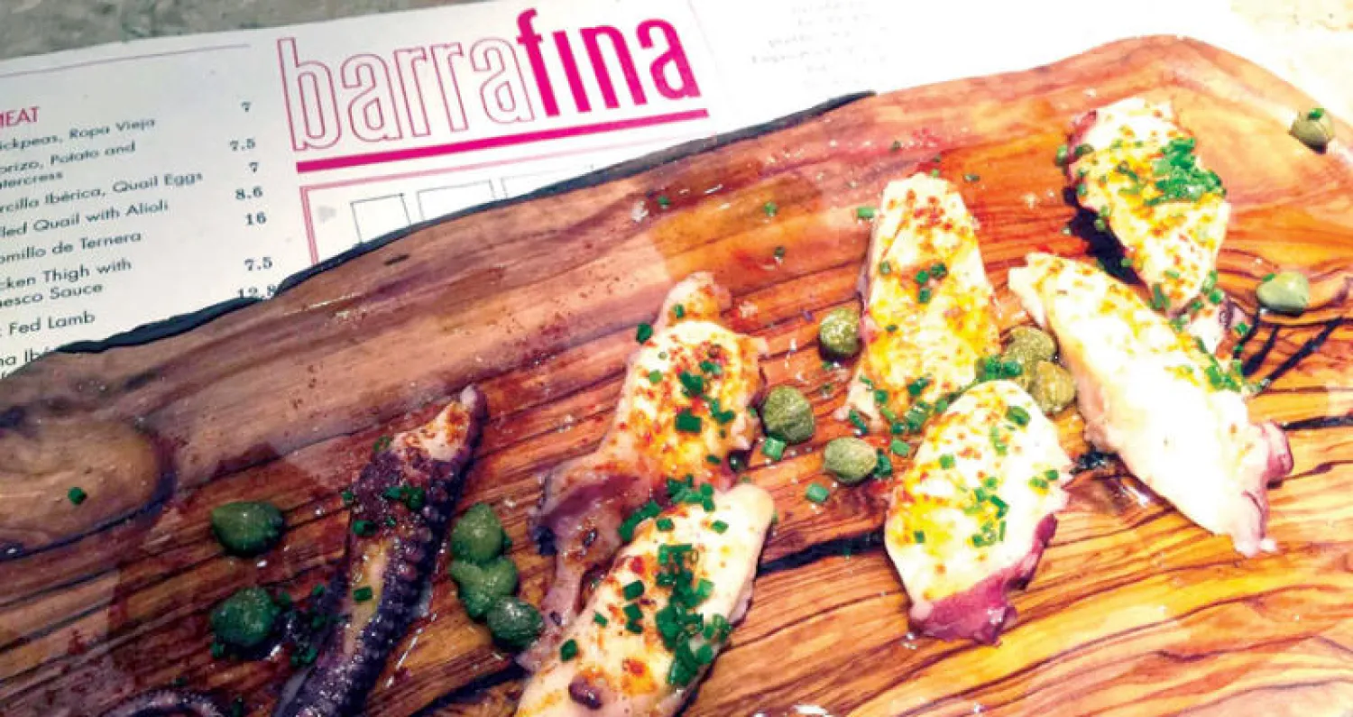 رأي في طبق: أخطبوط بزيت الزيتون والليمون