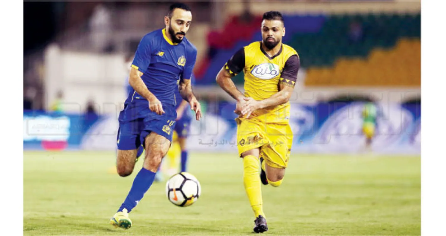 السهلاوي في مباراة النصر الأخيرة أمام أحد (تصوير: عبد العزيز النومان)