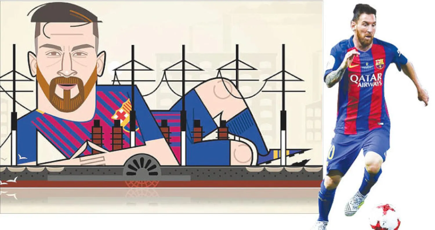 أصبح ميسي مثل السفينة العملاقة يصعب إبحارها إلى مكان آخر بسبب عظمتها ومكانتها الهائلة