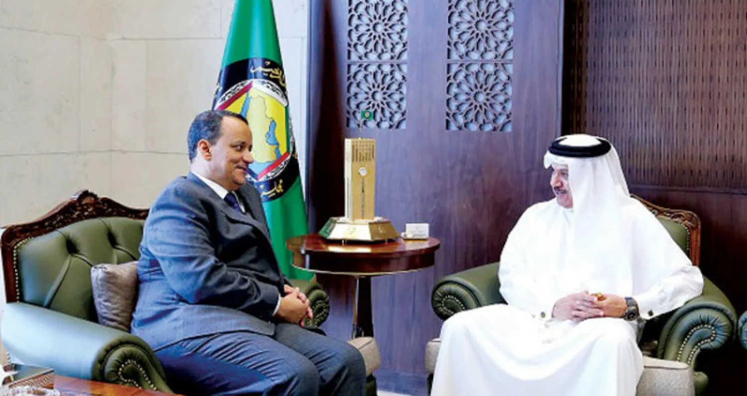 الزياني وولد الشيخ في الرياض أمس