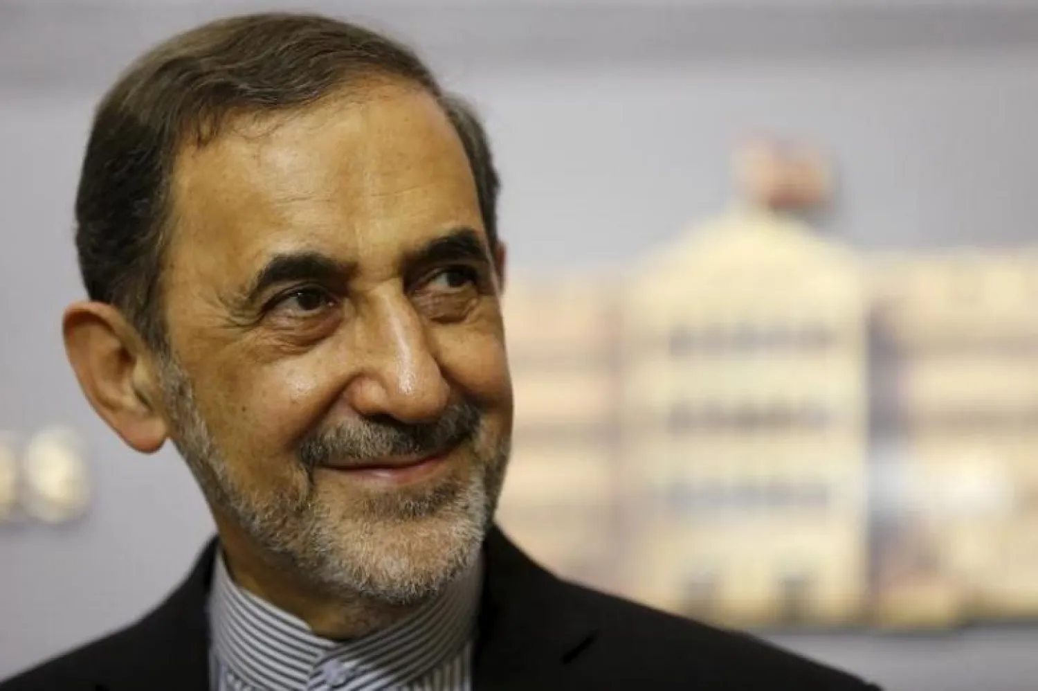 Ali Akbar Velayati, Iran’s Supreme Leader Ayatollah Ali Khamenei’s top adviser on international affairs, listens to questions from the media during a news conference at the government palace in Beirut May 18, 2015. (REUTERS/Mohamed Azakir)