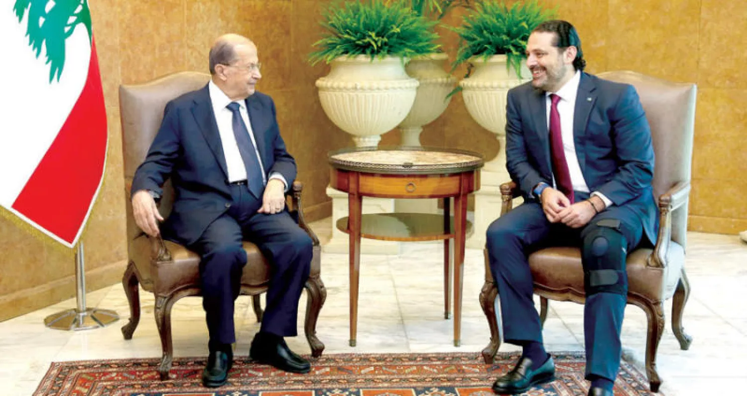 عون والحريري... والتسوية التي أتت برئيس جمهورية بعد ثلاث سنوات من الفراغ الرئاسي في لبنان