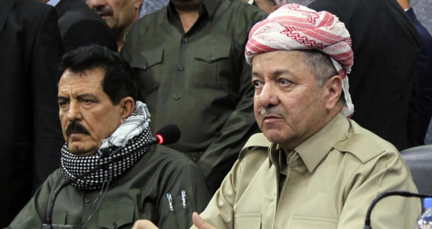 مسعود بارزاني رئيس إقليم كردستان العراق (أ.ف.ب)