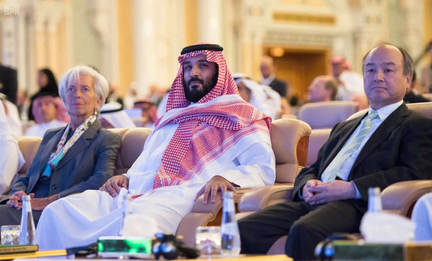 The Crown Prince Says, during the Initiative for Future of Investment: the Will of the Saudi People, its Great Determination and Subtlety behind Pushing the Kingdom to New Horizons (SPA)