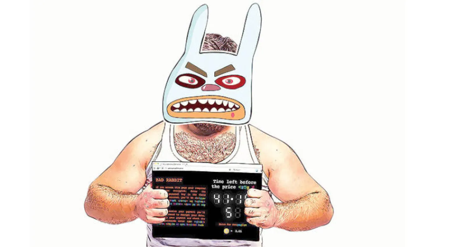 «الأرنب الشرير»... برنامج فدية جديد يستهدف أوكرانيا وروسيا