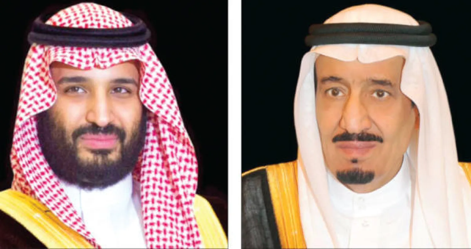 خادم الحرمين الشريفين وولي العهد السعودي