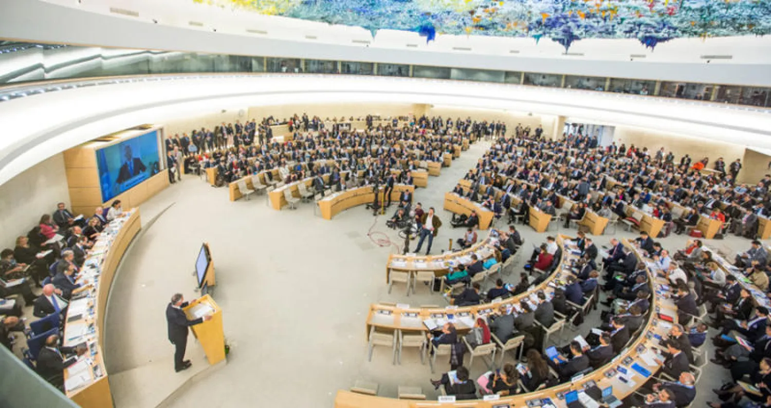 مجلس حقوق الانسان في جنيف (ارشيفية الامم المتحدة)