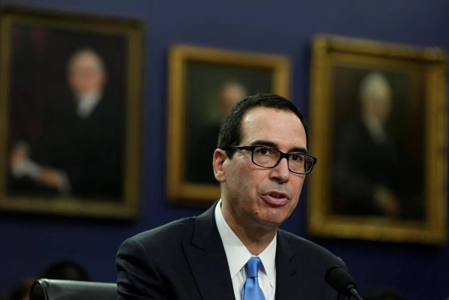 U.S. Treasury Secretary Steve Mnuchin. Reuters