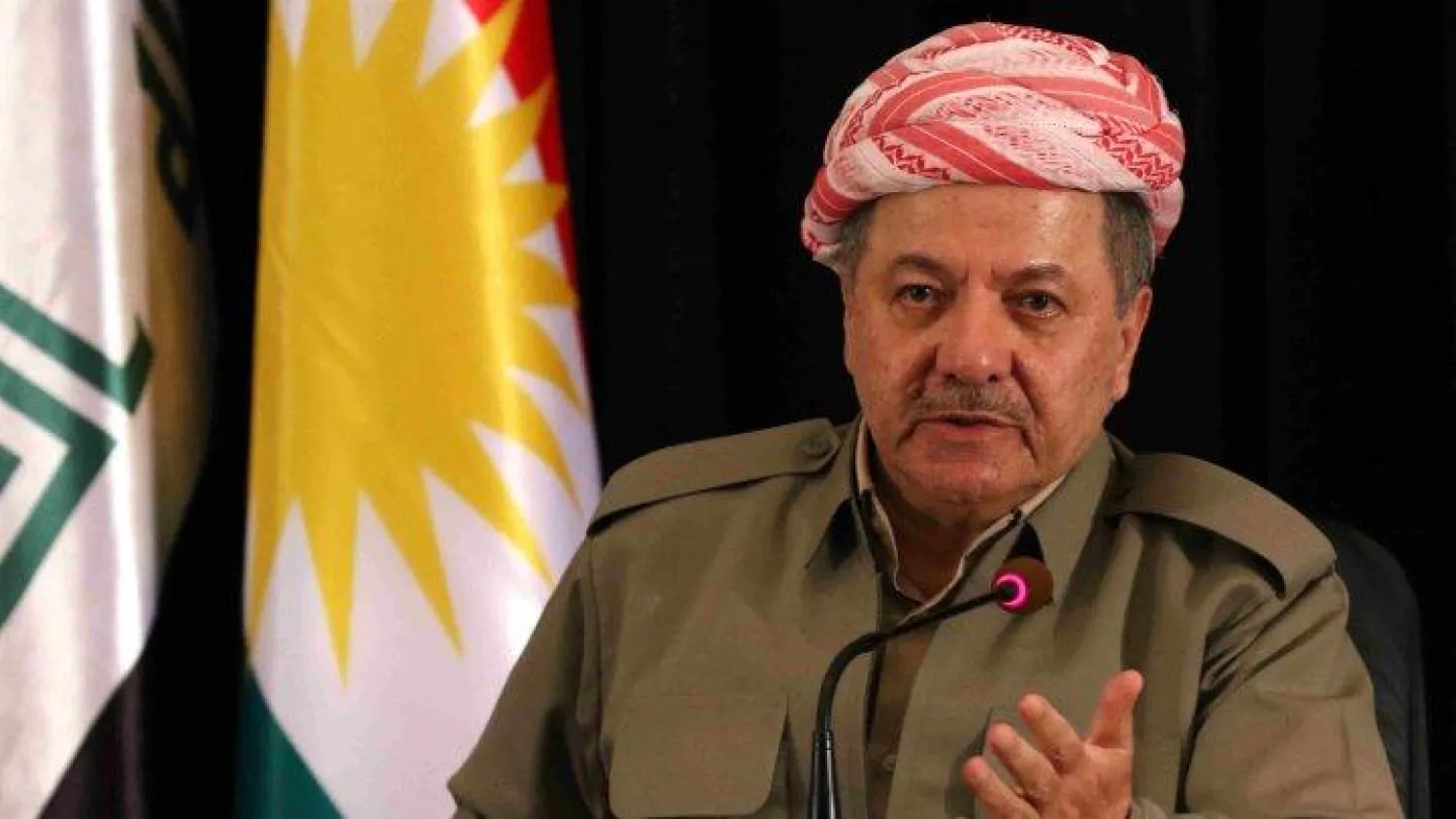 مسعود بارزاني رئيس إقليم كردستان العراق- أرشيف (أ.ف.ب)