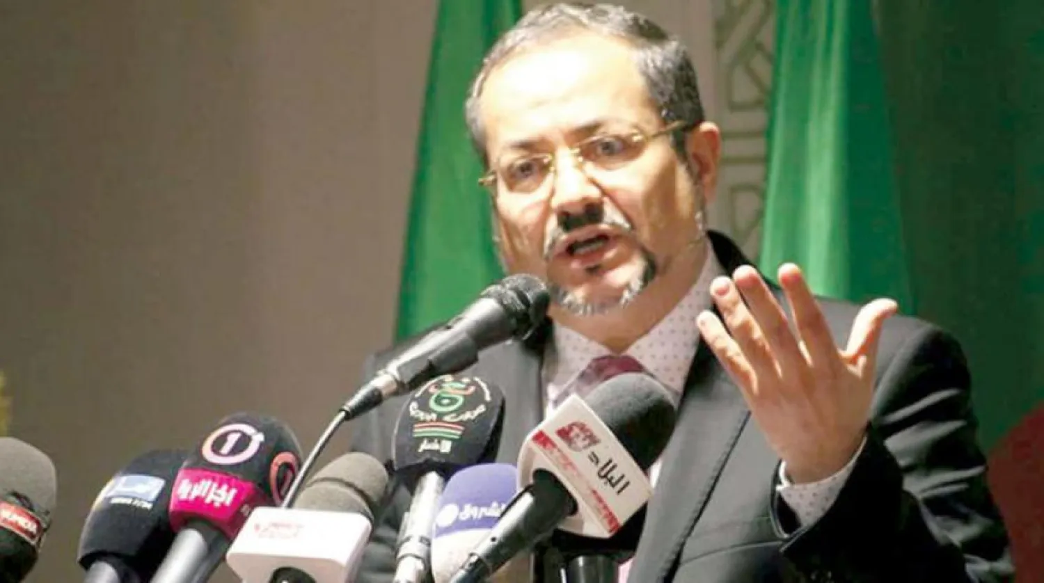 Leader of Algerian Movement of Society for Peace Abdelmadjid Menasra (Asharq Al-Awsat)
