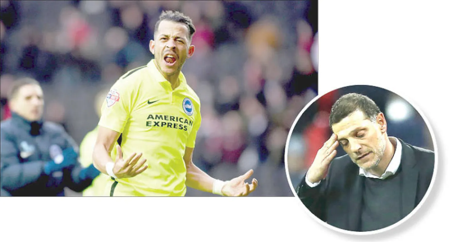 بيليتش مدرب وستهام (أ.ف.ب) - ليام روزنيور لاعب برايتون يتأهب لخوض تجربة التدريب