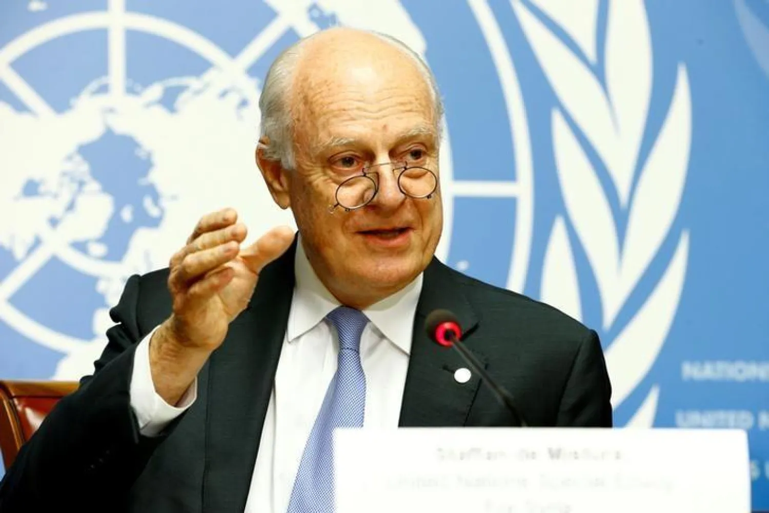 UN Special Envoy Staffan de Mistura - Reuters. 