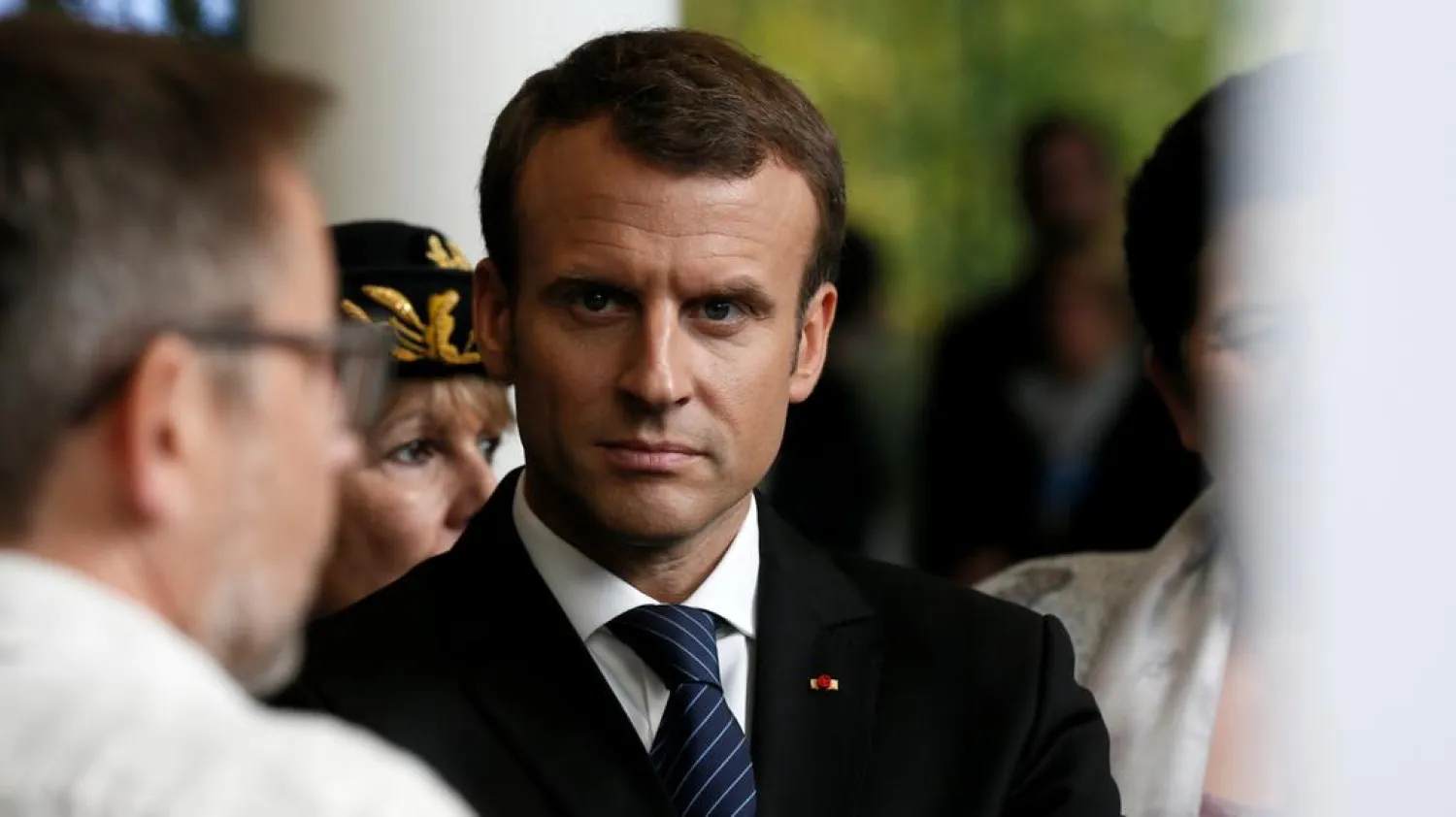 French President Emmanuel Macron. Etienne Laurent / Reuters