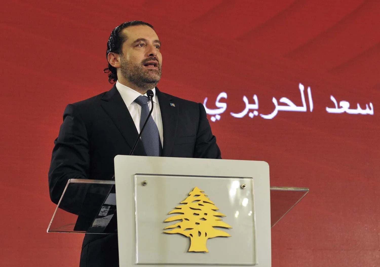 Former Lebanese Prime Minister Saad Hariri. (Dalati & Nohra)