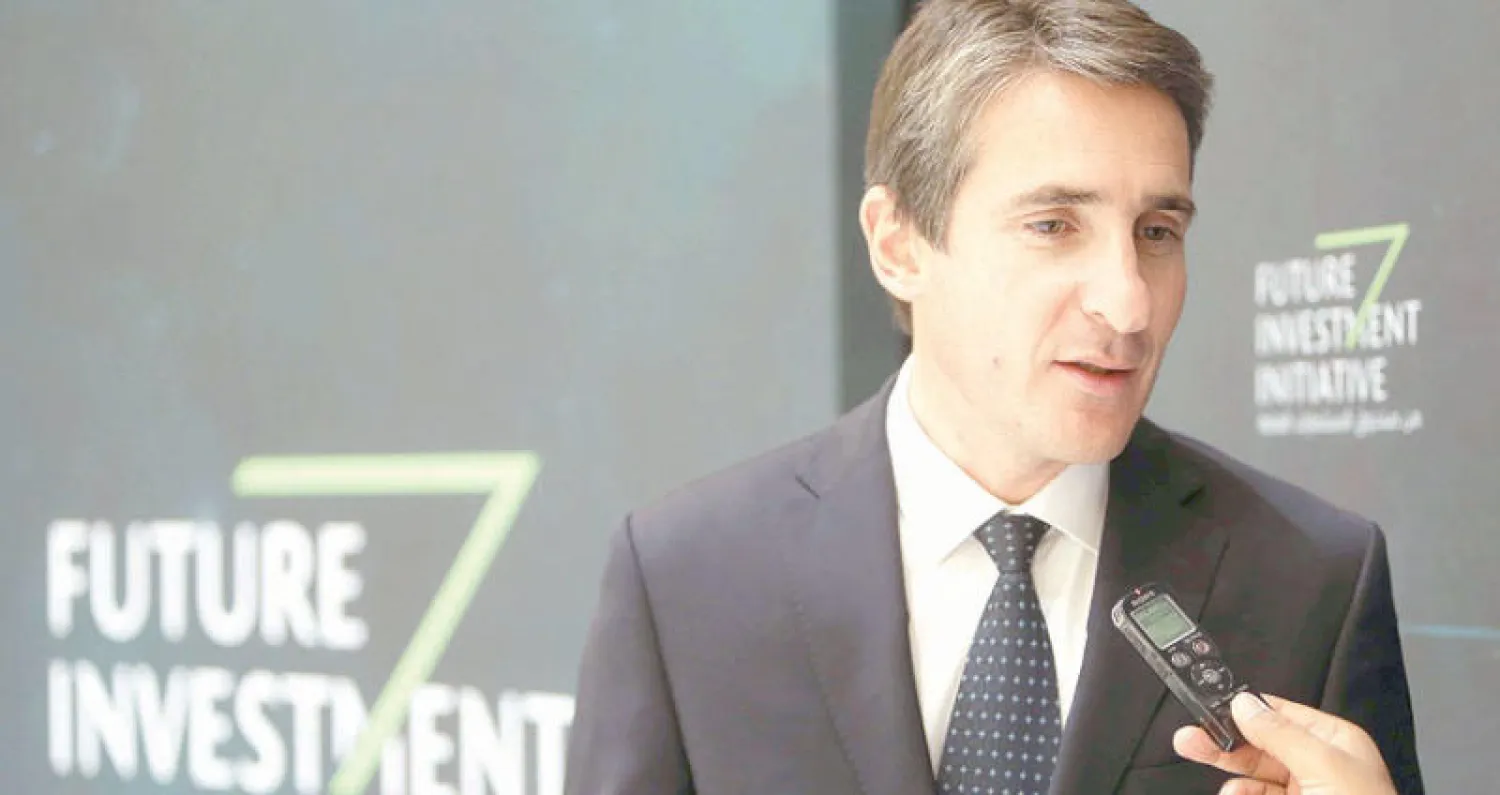 رئيس مجموعة «تاليس» (تصوير: أحمد فتحي)