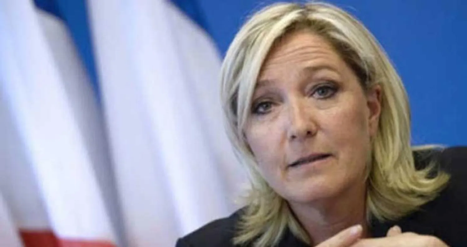 زعيمة اليمين المتطرف مارين لوبن