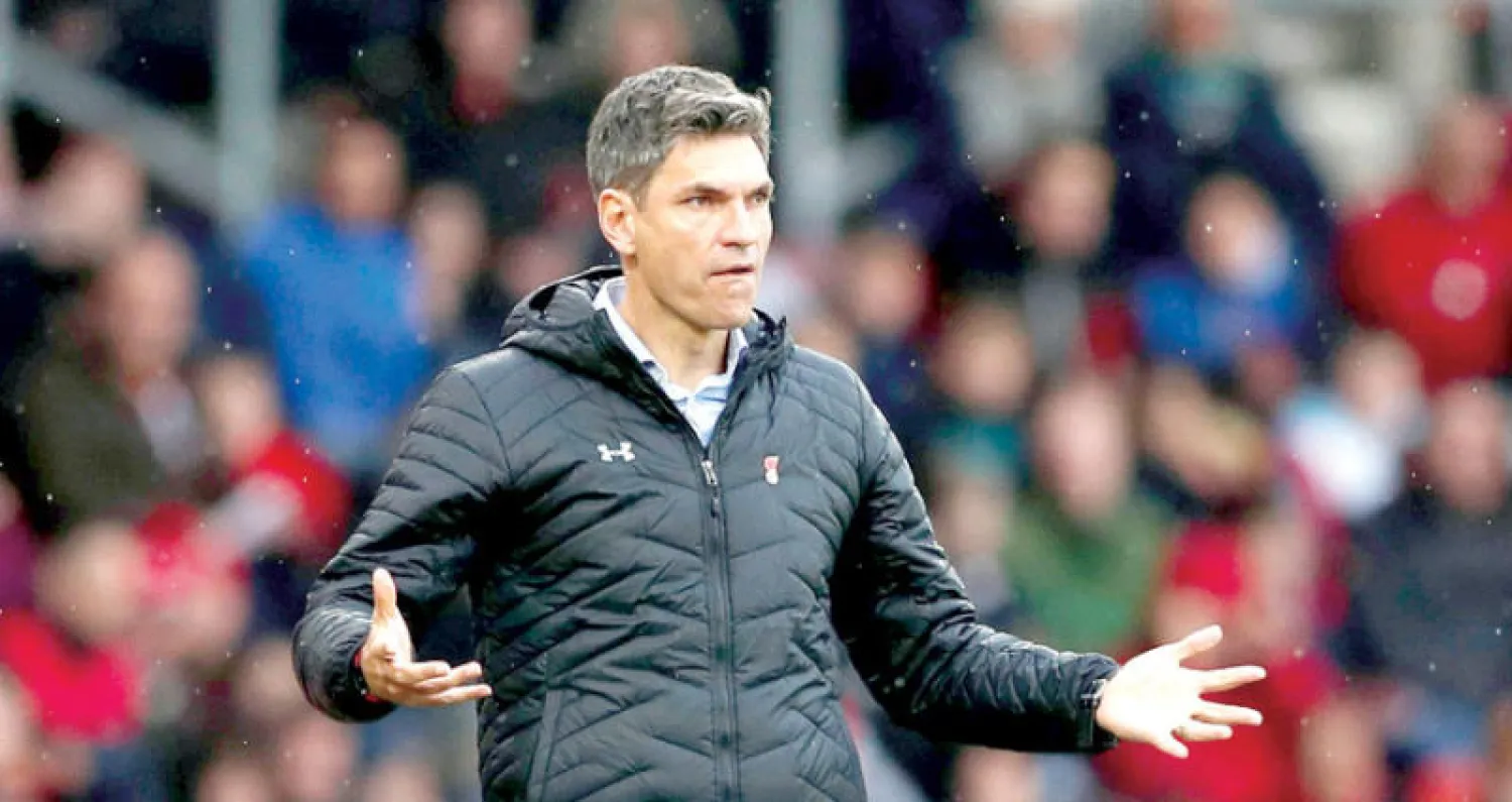 بيليغرينو ما زال يبحث عن حل لتطوير هجوم ساوثهامبتون (رويترز)