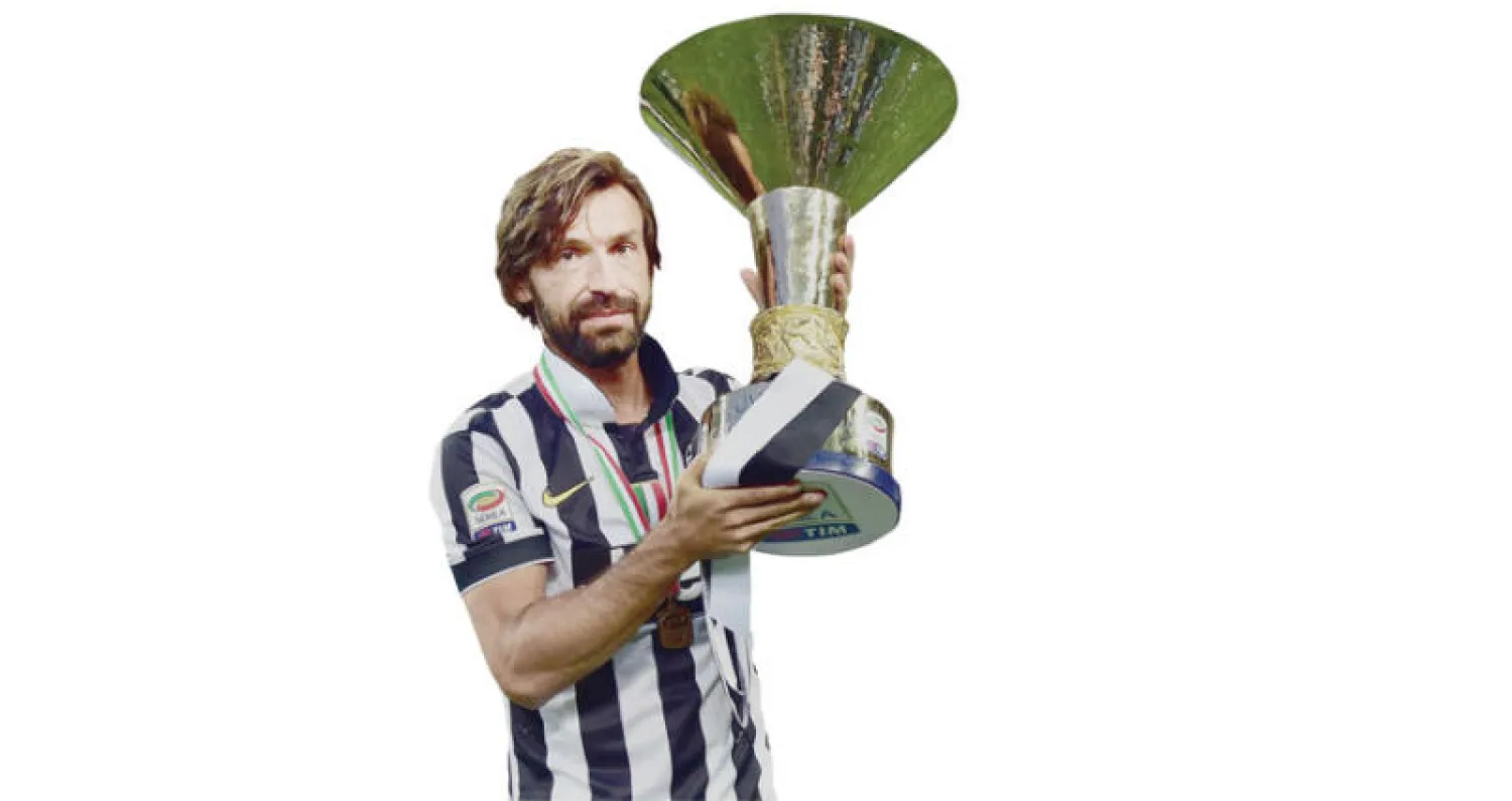 بيرلو فاز بكل الألقاب في مسيرته