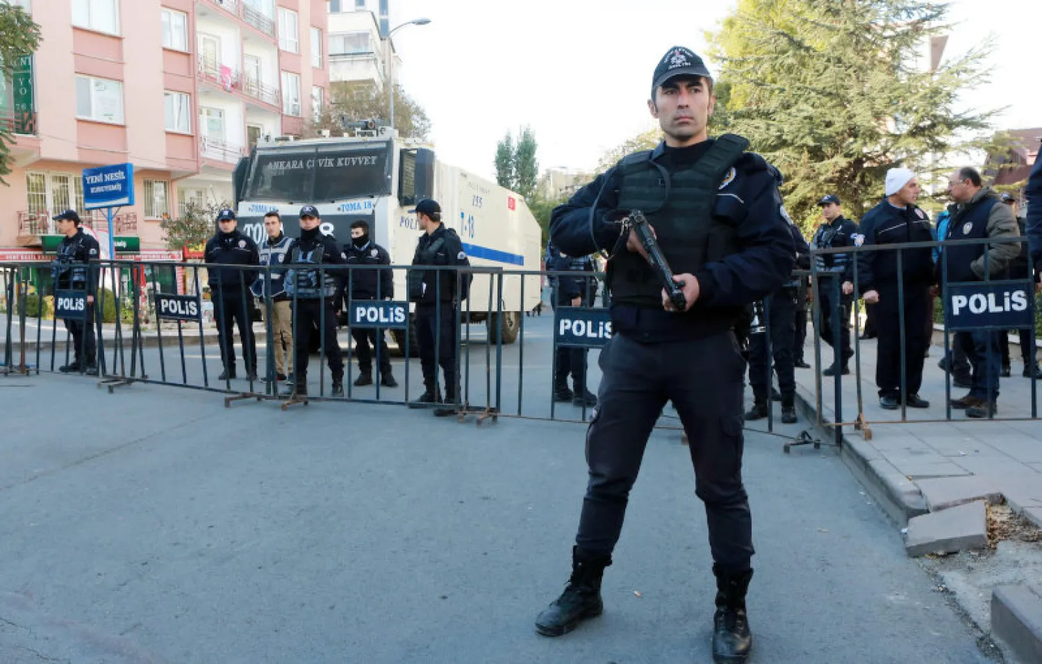 File photo. Tukish police. ADEM ALTAN / AFP 