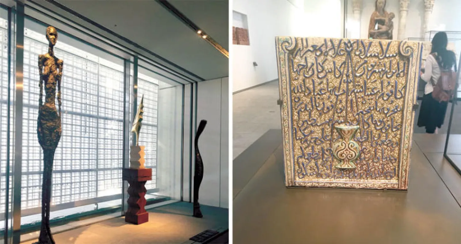 جرعة هائلة من التاريخ والفن والحضارة في أجنحة اللوفر أبوظبي