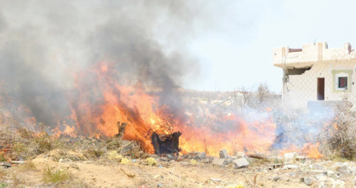 تدمير أحد مقرات الإرهابيين خلال حملة أمنية لقوات الأمن ({الشرق الأوسط})