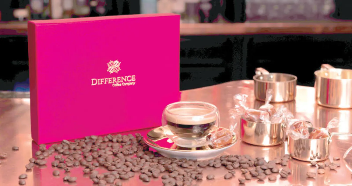 قهوة بجودة عالية في كبسولة