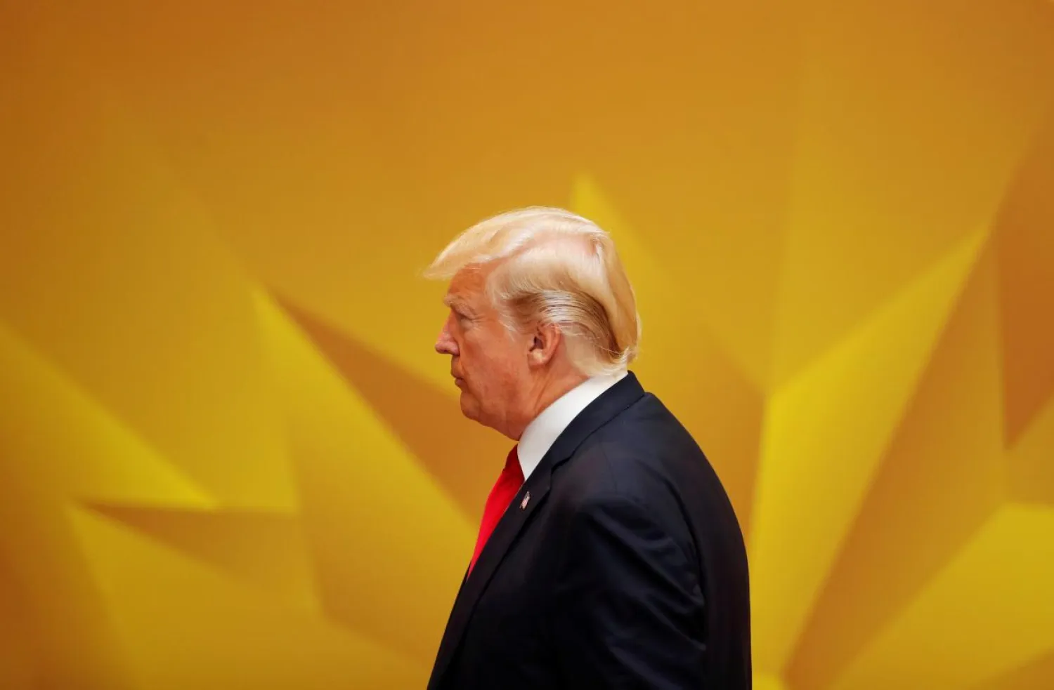 US President Donald Trump attends the APEC Economic Leaders' Meeting in Danang, Vietnam November 11, 2017. REUTERS/Jorge Silva