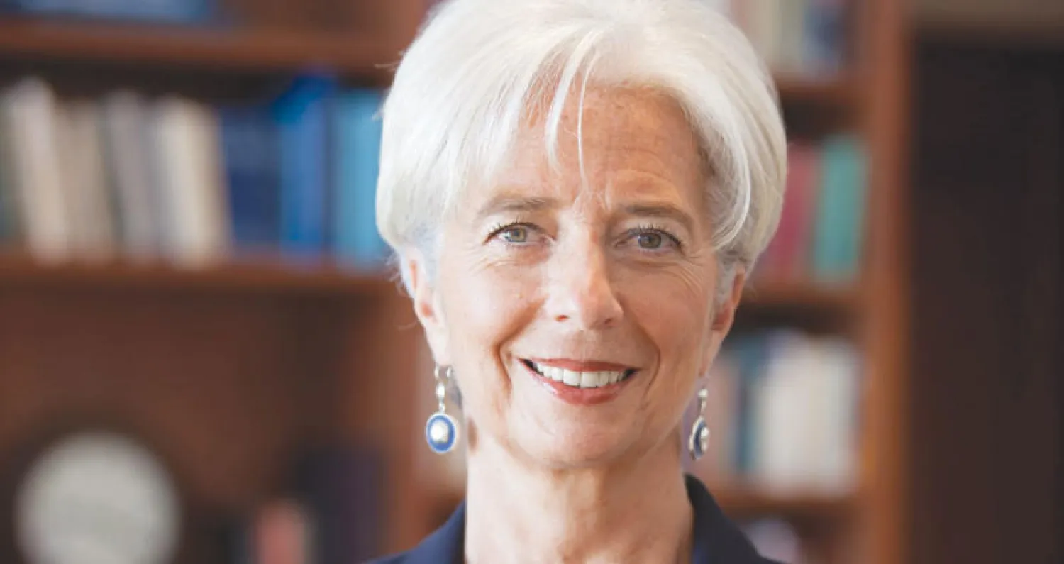 كريستين لاغارد المديرة العامة لصندوق النقد الدولي