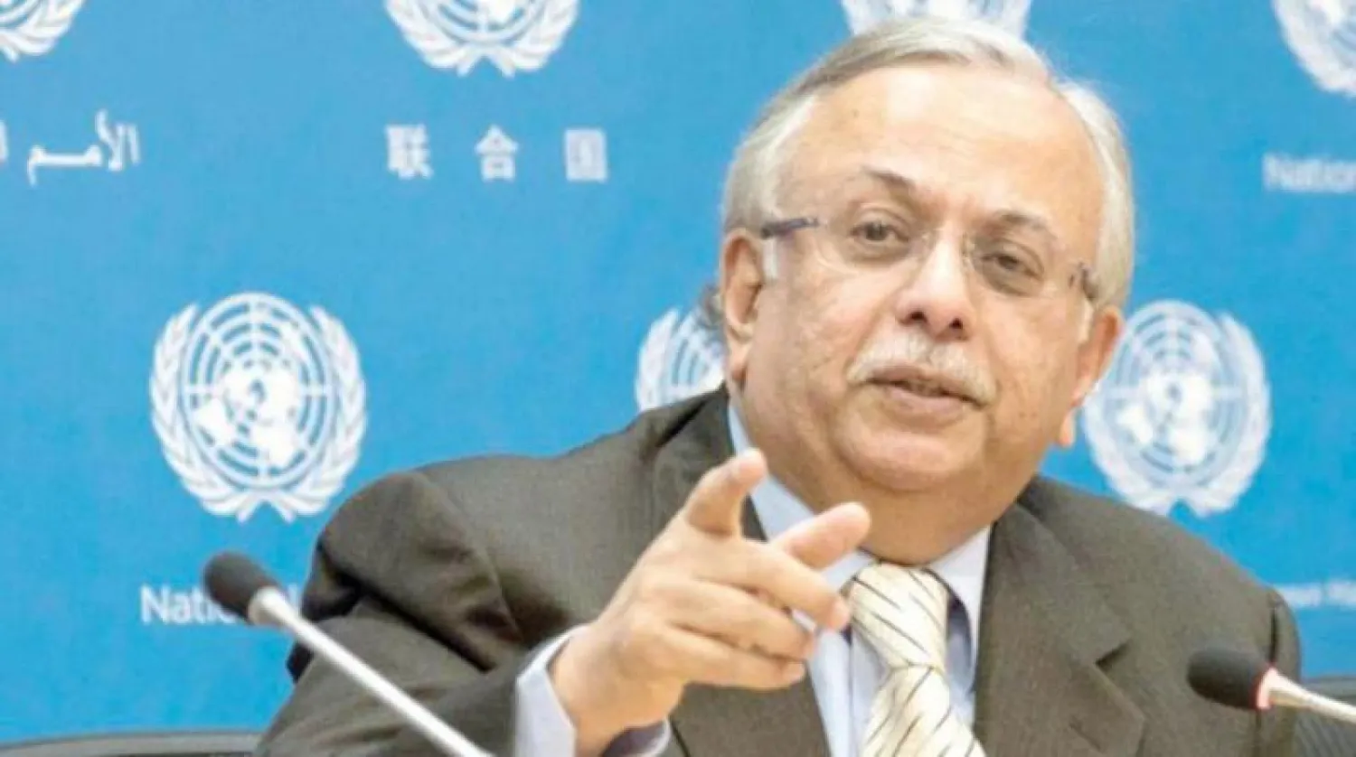 مندوب السعودية الدائم لدى الأمم المتحدة عبد الله المعلمي («الشرق الأوسط»)
