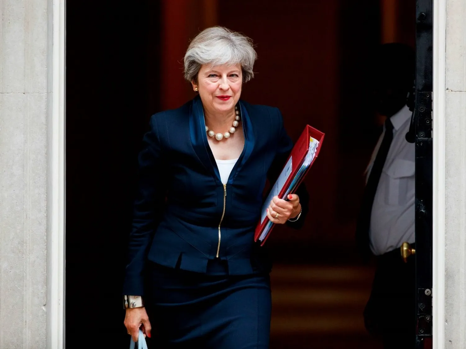 British Prime Minister Theresa May. (Getty Images)