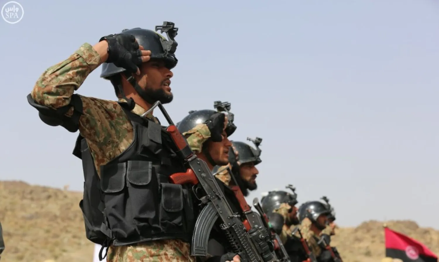 A member of the Saudi Emergency Force was killed in the eastern al-Qatif region. (SPA)