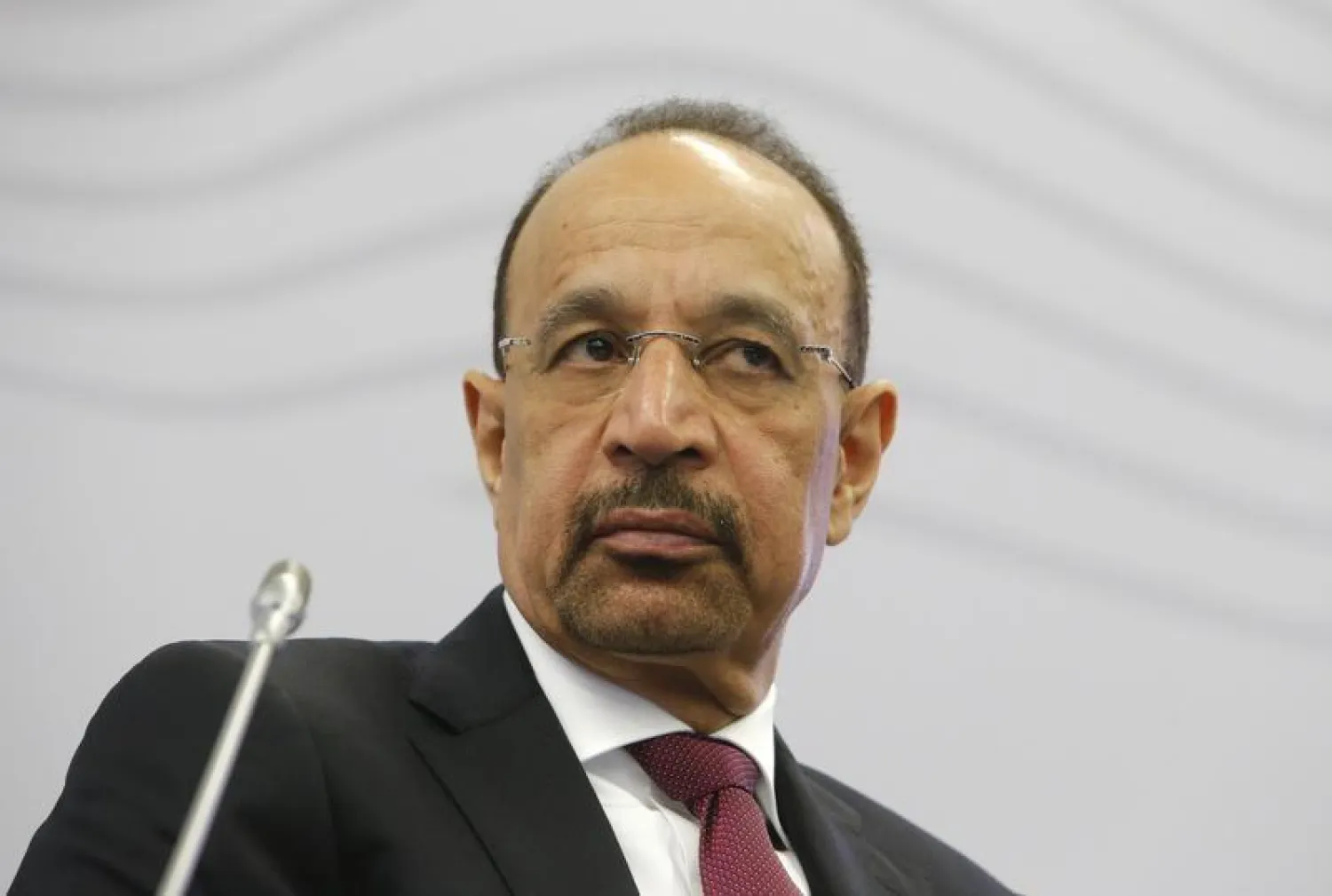 Saudi Energy Minister Khalid al-Falih attends a session of the St. Petersburg International Economic Forum (SPIEF), Russia, June 2, 2017. REUTERS/Sergei Karpukhin