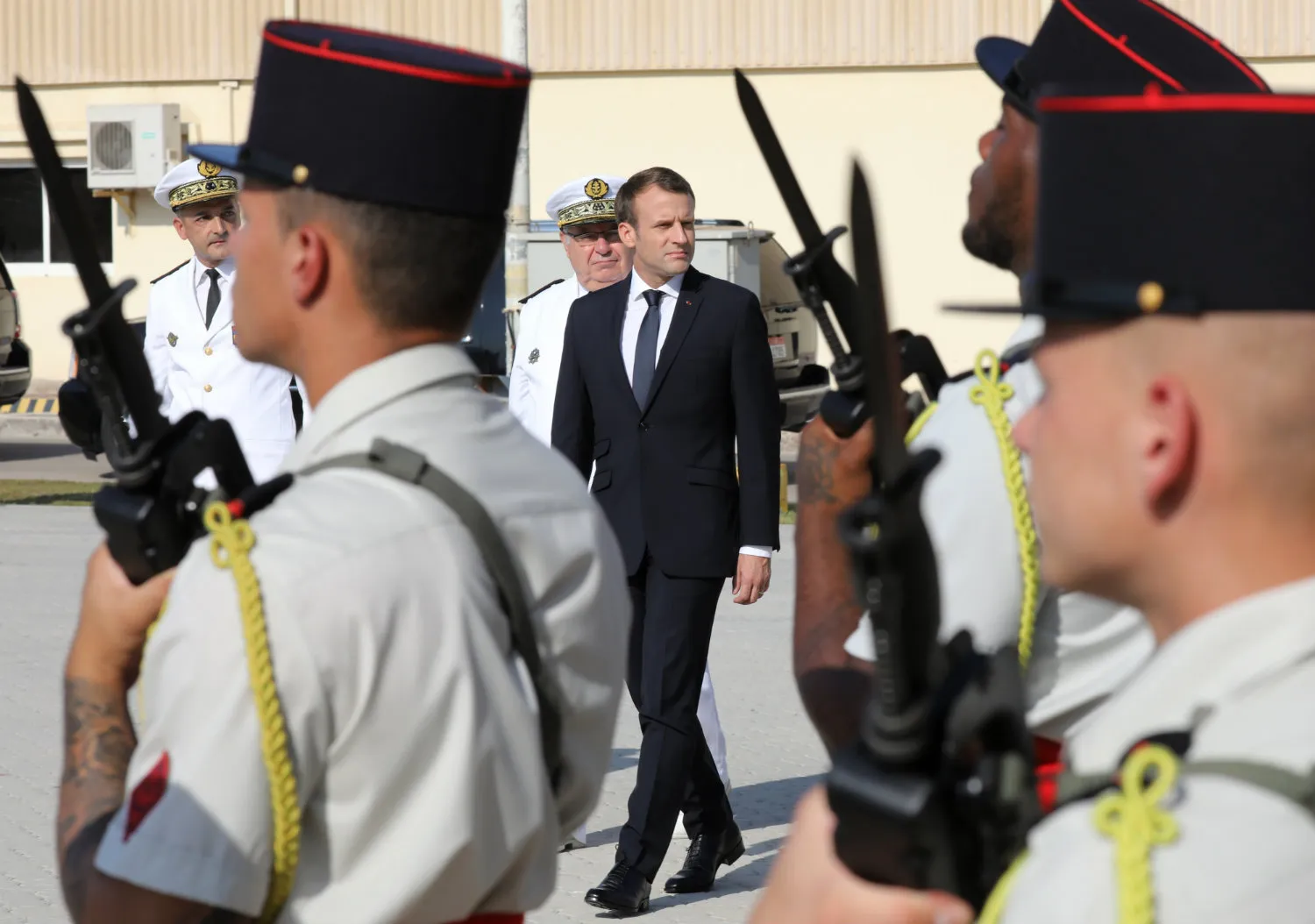  Macron/AFP