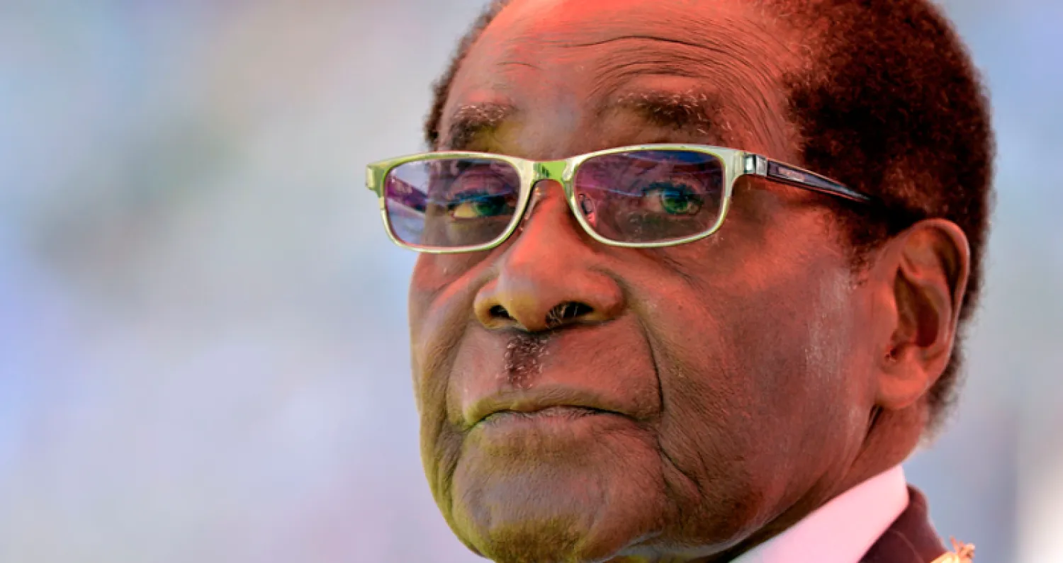 رئيس زيمبابوي روبرت موغابي - أرشيف (أ.ف.ب)