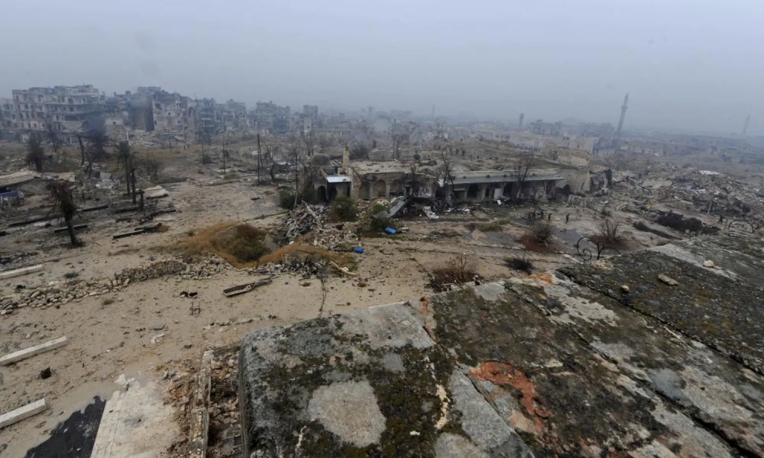 Destruction in Syria. (Reuters)