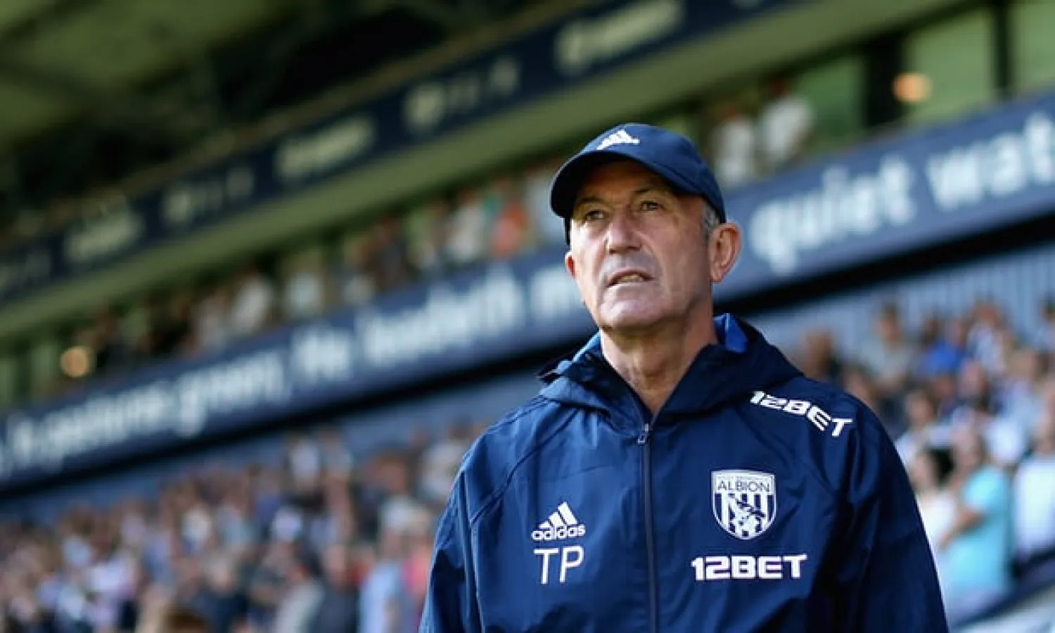  Tony Pulis has been sacked by West Brom with the club fourth from bottom; the same position as when he joined them in January 2015. Photograph: Jan Kruger/Getty Images
 