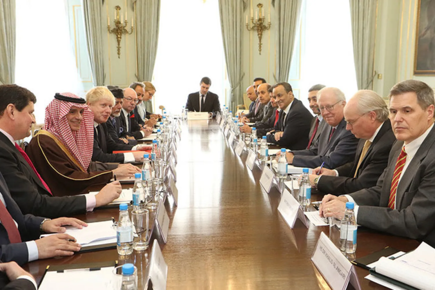 Participants in the meeting of the International Quartet Committee on Yemen, London (Photo: UK Foreign Office website)