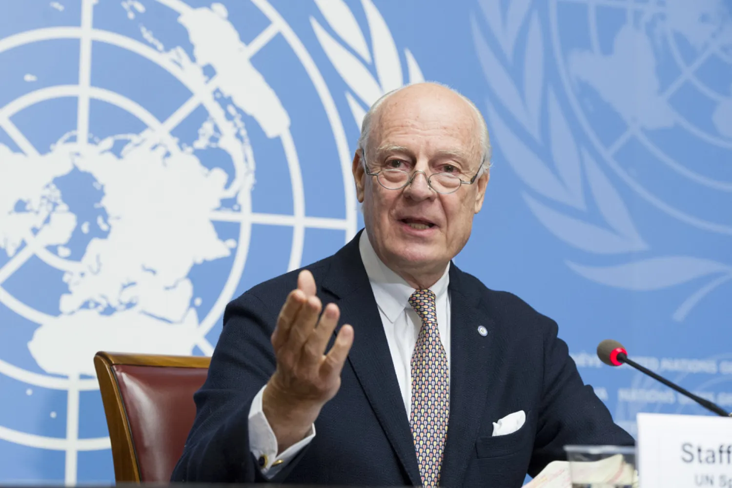 UN Special Envoy for Syria Staffan de Mistura/UN