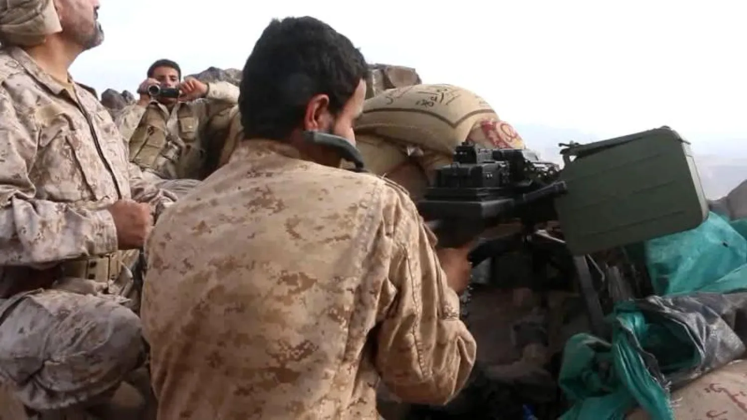 قوات الجيش اليمني في نهم (سبتمبر نت)