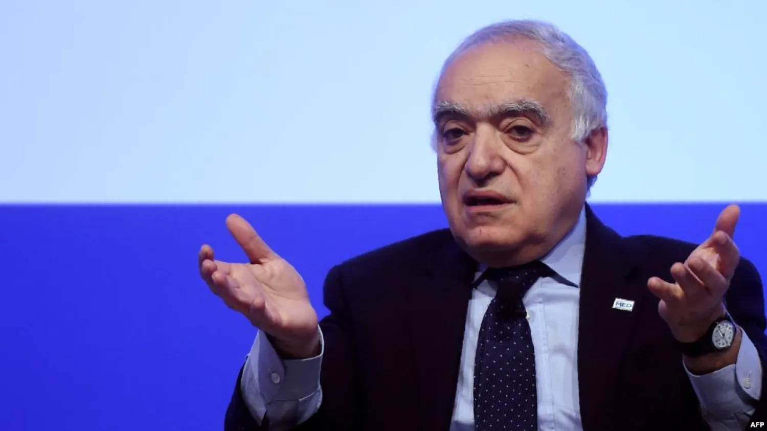 UN Envoy to Libya Ghassan Salame. AFP file photo